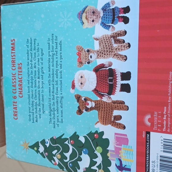 Rudolph the Red-Nosed Reindeer Crochet Kit NIB - Picture 4 of 4